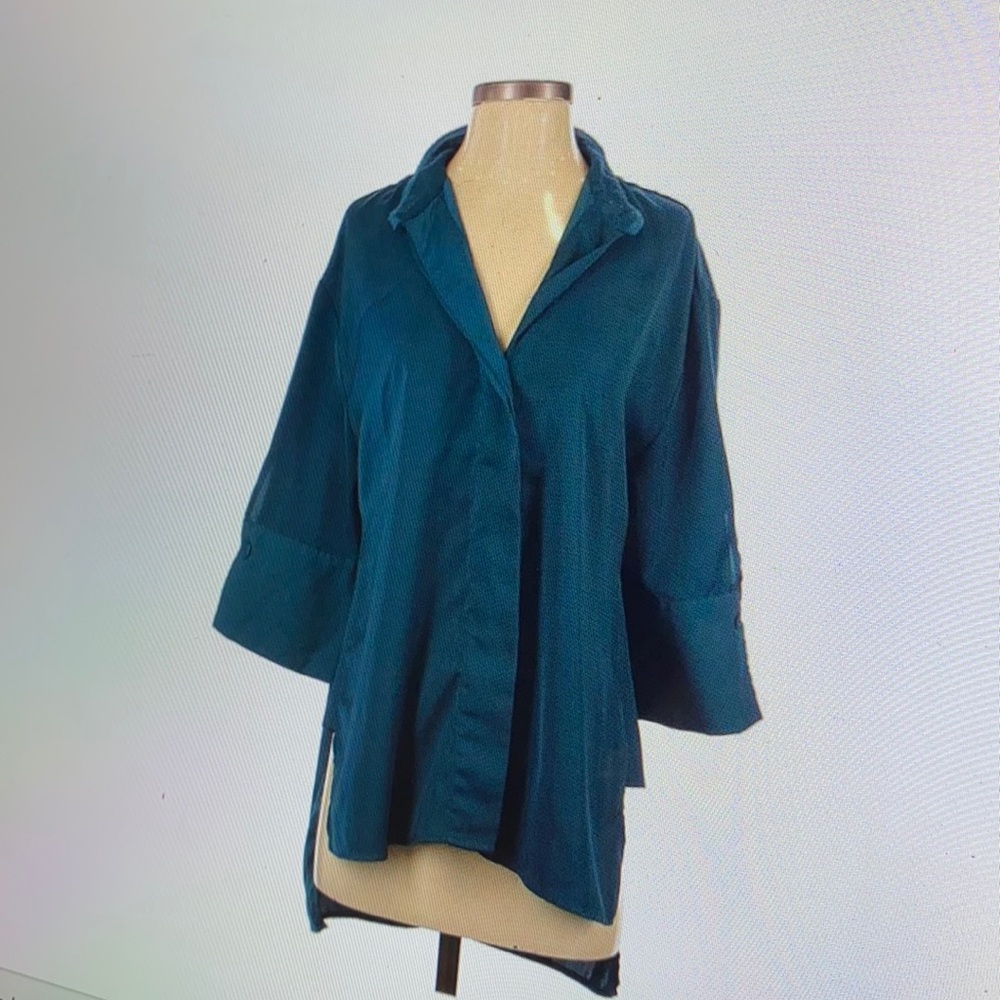 Who what wear 3/4 length sleeve blouse, size L